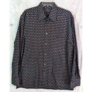 Ermenegildo Zegna Button Up Shirt Men's L john travolta samuel jackson cool